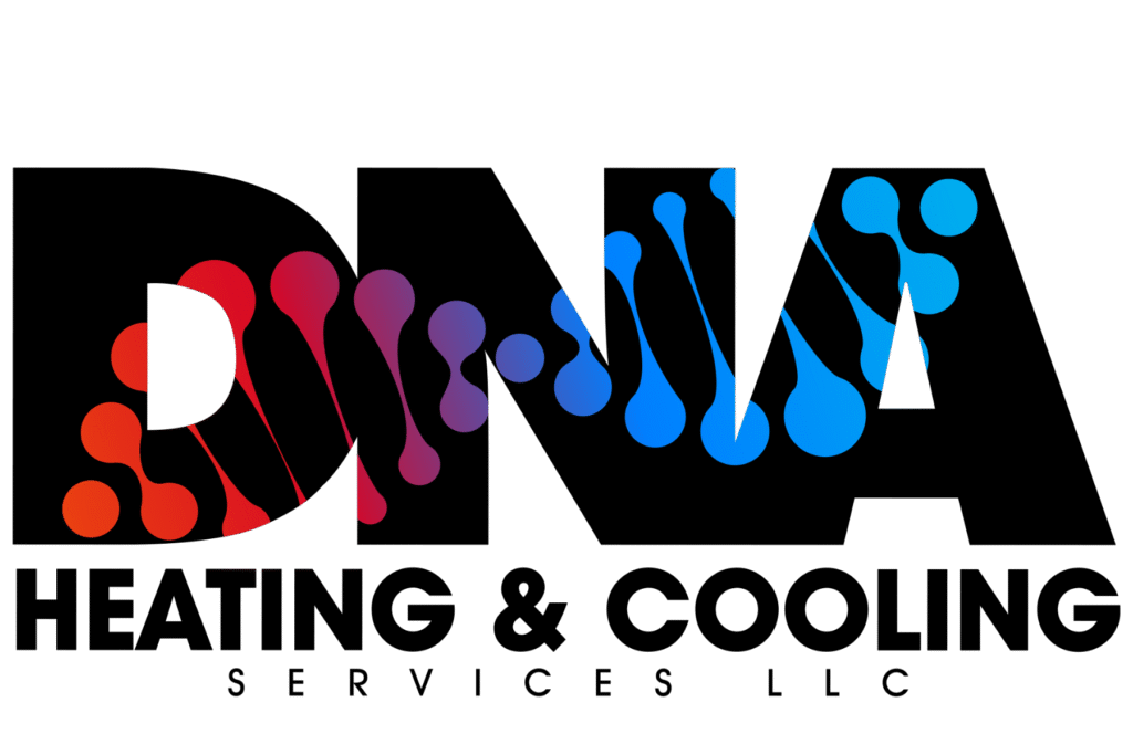 DNA Heating Cooling Services Logo ac installation